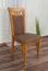 Sedia in faggio massiccio "Junco" 249 | 98 x 48 x 50 cm | Design moderno e comfort imbottito | Colore ontano