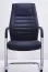 Sedia Maridi 230 | Vera pelle nera | 107 x 58 x 66 cm | Design contemporaneo