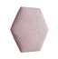 Pannelli imbottiti decorativi | Set 10 pezzi rosa | Velluto | 35 x 40,5 cm | Facili da pulire