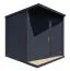 Casetta da giardino Ulm 01 incl. pavimento, antracite - 19 mm Casetta da giardino prefabbricata, superficie utile: 6,94 m²