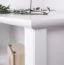 Libreria bianca in pino massiccio Lagopus 102 | 200 x 60 x 42 cm | 5 scomparti e cassetto