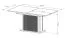 Tavolo da pranzo allungabile "Sloughia" 18, beige, bordi in ABS, 160-200 x 90 x 75 cm