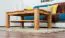 Tavolino in rovere massello "Wooden Nature" 121 | Design moderno | 105 x 65 x 45 cm