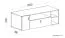 Mobile TV per cameretta "Aalst" 24 | rovere, bianco e blu | 40 x 125 x 50 cm | moderno e funzionale