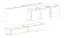 Pensile Balestrand 97 bianco | 150 x 340 x 40 cm | 5 ante | Design moderno e funzionale