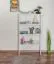 Scaffale Easy Möbel S05 | Legno massiccio di faggio laccato bianco | 120 x 64 x 20 cm | Design moderno