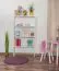 Scaffale Easy Möbel S05 | Legno massiccio di faggio laccato bianco | 120 x 64 x 20 cm | Design moderno