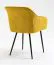 Sedia "Maridi" 251, giallo - 81 x 57 x 61 cm (h x l x p)