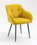 Sedia "Maridi" 251, giallo - 81 x 57 x 61 cm (h x l x p)