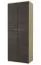 Armadio Mourne 01 | 2 ante battenti | Rovere/Frassino | 2 scomparti | 201 x 80 x 51 cm