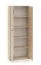 Armadietto "Uppsala" 01, color rovere Lindberg, 2 ante a battente con serratura, 5 scomparti, Sistema "Soft-Close", 79 x 34 x 203 cm