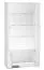 Vetrinetta "Sydfalster" 01 bianco lucido | 191 x 87 x 41 cm | 4 ante, 5 scomparti | Design moderno