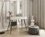 Comodino Horsham 69 beige | 2 cassetti push-to-open | Bordi ABS | Design moderno