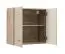 Pensile da cucina Mionica 02 | 2 scomparti | Grigio rovere e sabbia | 2 ante | 57 x 60 x 30 cm