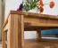 Tavolino in rovere massello "Wooden Nature" 122 | 80 x 80 x 45 cm | Design moderno e resistente