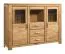 Cassettiera rovere massiccio parziale Balsa 14 | 3 cassetti spaziosi | 9 scomparti | 133 x 175 x 47 cm | Oliata cerata | Compatibile robot pulizia