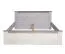 Camera da letto 5 pezzi Zemun | Rovere grigio/bianco | Armadio, letto matrimoniale, cassettiera, 2 comodini