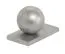 Tappo di copertura in alluminio con sfera per Mod. P & A