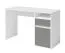 Scrivania Agia 05 bianco/grigio | 1 anta | 1 cassetto | 1 vano a giorno | 74 x 120 x 50 cm