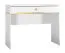 Toeletta Roanoke 10 bianco lucido | 79 x 100 x 40 cm | Design moderno e dettagli oro