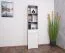 Camera dei ragazzi - Scaffale Lede 08, Colore: Grigio / Rovere / Bianco - Dimensioni: 190 x 45 x 40 cm (A x L x P)