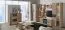 Scaffale Cavalla 11 | Cerniera destra | Rovere marrone | 195 x 100 x 22 cm
