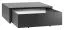 Tavolino contenitore cameretta Marincho 21 nero | 35 x 107 x 95 cm | Design moderno e funzionale