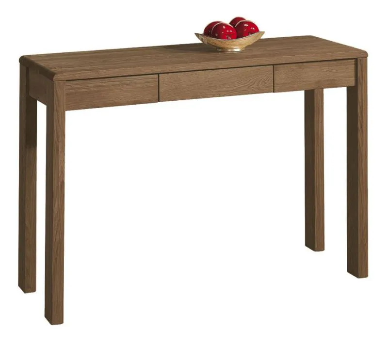 Consolle Fazenda 22 | Marrone scuro | Rovere parzialmente massello | 78 x 120 x 45 cm | 3 cassetti
