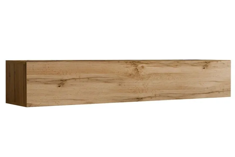 Mobile porta TV Fardalen 28 | Rovere Wotan | 30 x 180 x 40 cm | 3 vani | Design moderno