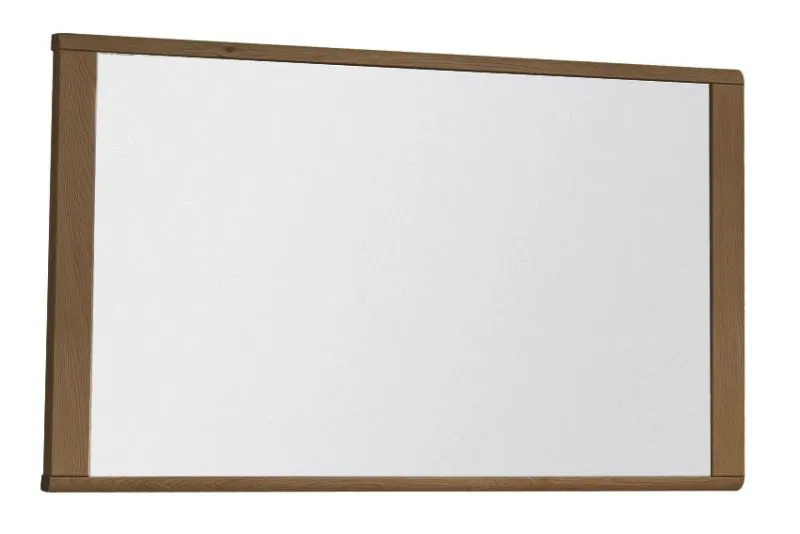 Specchio da parete Fazenda 17 | Rovere massello marrone scuro | 67 x 115 x 5 cm | Design moderno