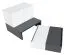 Cassettiera per cameretta Marincho 05 | 2 moduli | Bianco/Nero | 89 x 107 x 95 cm | Design moderno, funzionale e adattabile