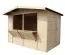 Chiosco in legno - 3,36 x 2,65 m, spessore 17 mm