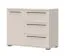 Cassettiera Neiafu 94 | Color cashmere | 85 x 107 x 45 cm | 1 anta, 3 cassetti, 2 ripiani | Sistema Soft-Close