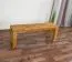 Panca in rovere massello "Wooden Nature" 132 | 120 x 33 cm | Design moderno e robusto