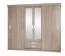 Armadio scorrevole Kikori 13 | Rovere Sonoma | 210 x 230 x 62 cm | Spazio ottimizzato