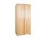 Armadio in legno di pino massiccio naturale 008 - Dimensioni 190 x 90 x 60 cm (H x L x P)