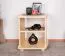 Mobile porta TV in pino massello naturale Junco 207 | Design compatto | 49 x 51 x 49 cm