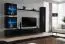 Pensile moderno Balestrand 274 nero | 180 x 280 x 40 cm | Apertura push-to-open