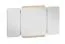 Specchio a battente Aegir 49, colore: rovere, dimensioni: 56 x 99,5 x 4,5 cm, in design scandinavo