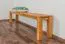 Panca in faggio massello 200 x 33 cm | Design moderno | Stabile e durevole | Colore naturale