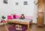 Letto singolo Wooden Nature 04, rovere massello, oliato - 90 x 200 cm (l x l)