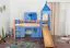 Set biancheria da letto bambini 2 pezzi | Motivo delfino | 100% cotone | Blu | 140 x 200 cm + 80 x 80 cm