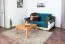 Tavolino in faggio massello "Wooden Nature" 419 | 80 x 80 x 45 cm | Design moderno e stabile