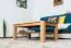 Tavolino da salotto in rovere massello | 105 x 65 x 45 cm | Design moderno e robusto