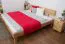 Letto futon in faggio massello oliato 200 x 200 cm | Design moderno | Massima stabilità