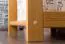 Scaffale in pino massello color ontano Junco 56D | 125 x 50 x 30 cm | Design moderno, stabile e compatto