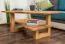 Tavolino in faggio massello oliato | Design moderno | 47 x 110 x 70 cm | Nature 10