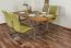 Tavolo da pranzo in rovere massello oliato | Piano rustico | 160 x 90 cm | Design moderno e robusto