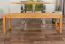 Tavolo da pranzo Nature 412 | Faggio massello oliato | Superficie liscia | 140 x 90 cm