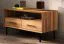 Mobile TV Kumeu 08 | Faggio massello oliato | 50 x 90 x 45 cm | Design elegante